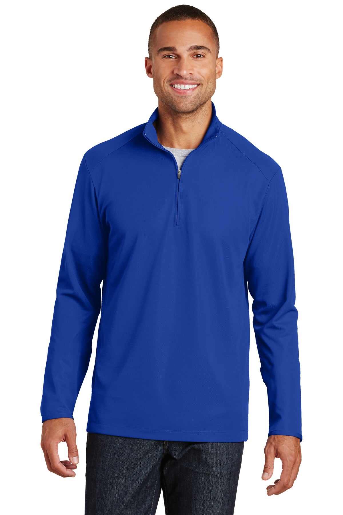 Port Authority ® Pinpoint Mesh 1/2-Zip. K806