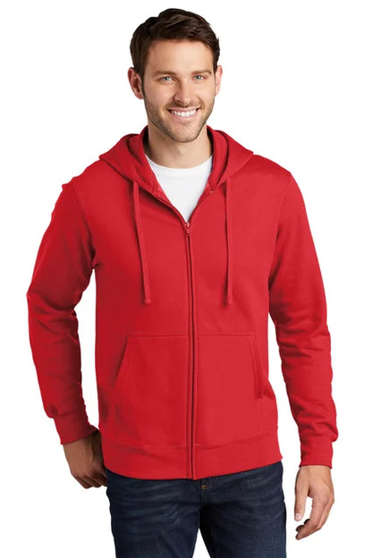 Port & Company® Fan Favorite™ Fleece Full-Zip Hooded Sweatshirt