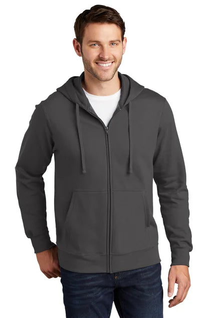 Port & Company® Fan Favorite™ Fleece Full-Zip Hooded Sweatshirt