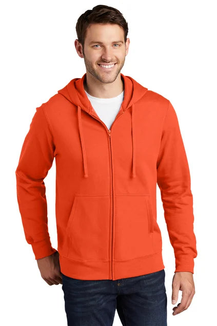 Port & Company® Fan Favorite™ Fleece Full-Zip Hooded Sweatshirt