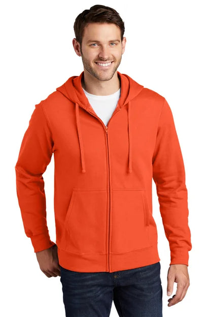 Port & Company® Fan Favorite™ Fleece Full-Zip Hooded Sweatshirt